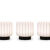 Dentelles 3 Lampes 9cm rechargeable - Noir