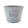 Pot de Jardin Rond n° 7 - Gris