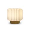 Dentelles Lampe 15cm - Argile