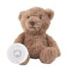 Peluche Bruit Blanc Lou, l'ours rechargeable - Marron
