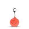 Porte-clé SMILEY – 5,5 cm de bonheur tout doux - Corail