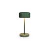 Lampe de Table Dentelles Mini Bistro - Olive