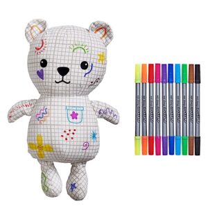 Ours en Peluche à Colorier