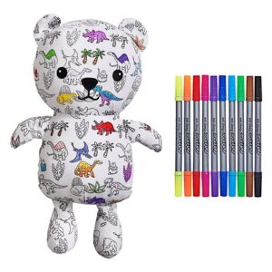 Ours en Peluche à Colorier