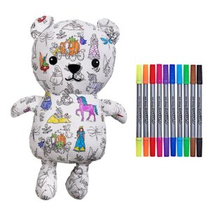 Ours en Peluche à Colorier