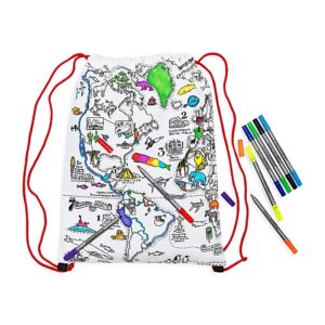 Sac à dos à colorier