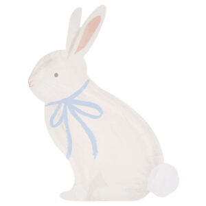 Bunny With Bow Plates