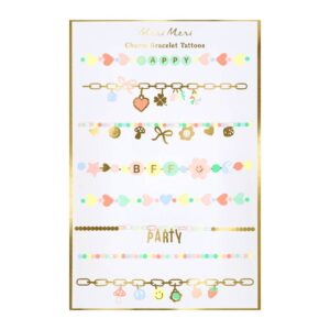 Charm Bracelet Temporary Tattoos