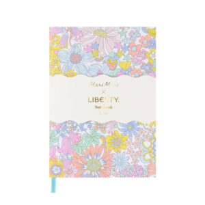 Meri Meri x Liberty Rainbow Garden Softcover Notebook