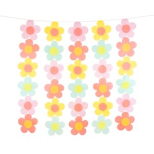 Tissue Paper Flower Backdrop
