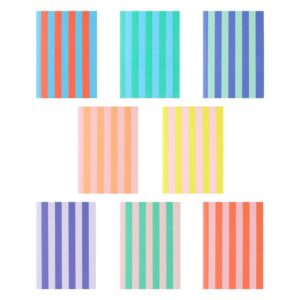 Striped Softcover Boxed Notebooks