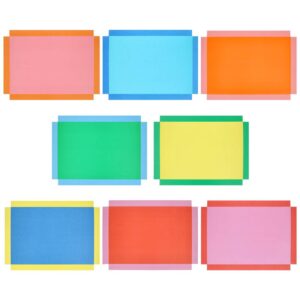 Bright Fringed Paper Placemats