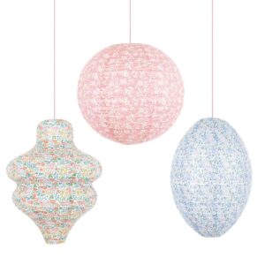 Meri Meri x Liberty Pastel Floral Lanterns