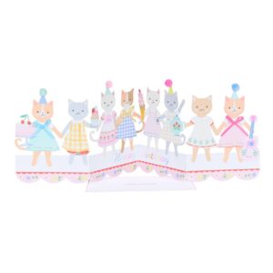 Kitten Club Concertina Birthday Card