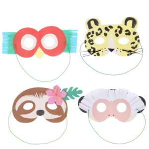 Jungle Jamboree Party Masks