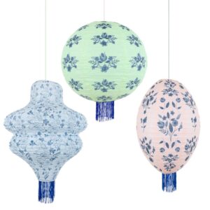 Vintage Botanical Lanterns
