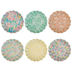 Meri Meri x Liberty Garden Party Reusable Large Plates