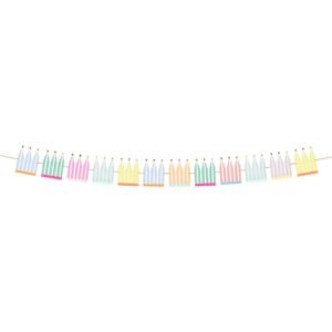DIY Photo Party Crown Garland
