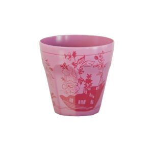 Pink Vintage Botanical Reusable Cups