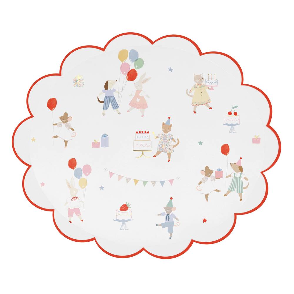 Meri Meri - Animal Friends Dinner Plates - 284820
