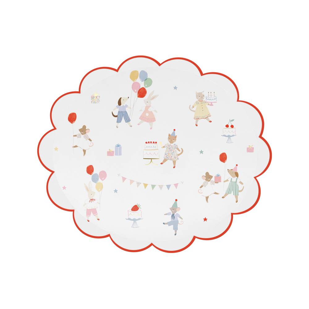 Meri Meri - Animal Friends Side Plates - 289059