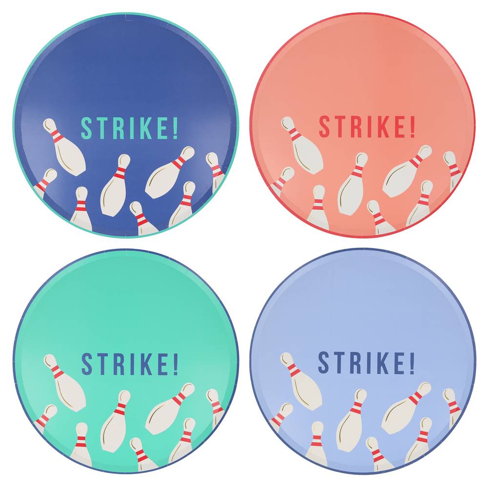 Meri Meri - Bowling Dinner Plates - 284919
