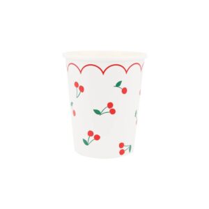 Meri Meri - Cherry Pattern Cups - 282840