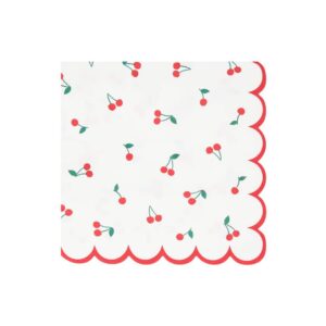 Meri Meri - Cherry Pattern Large Napkins - 282822