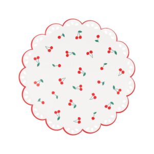 Meri Meri - Cherry Pattern Side Plates - 282669