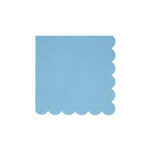 Meri Meri - Cornflower Blue Small Napkins - 274523