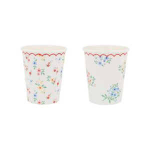 Meri Meri - Ditsy Posy Scalloped Cups - 285882