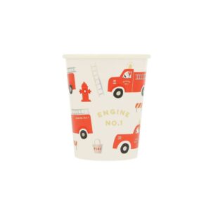 Meri Meri - Fire Truck Cups - 267970