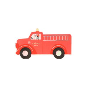 Meri Meri - Fire Truck Napkins - 211069
