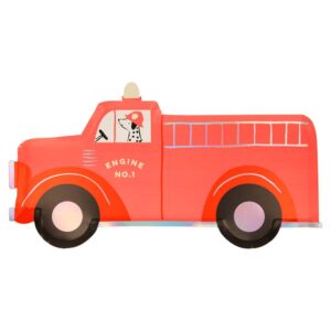Meri Meri - Fire Truck Plates - 211060