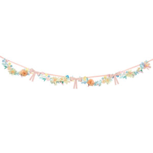 Meri Meri - Flower & Bow Garland - 273434
