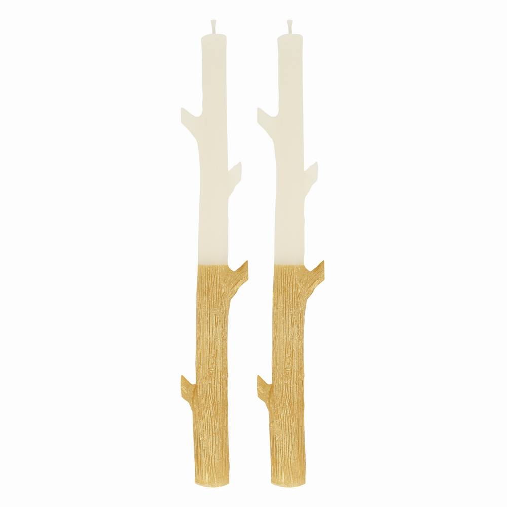 Meri Meri - Gold Dipped Stick Candles - 279960 Meri Meri - Gold Dipped Stick Candles - 279960