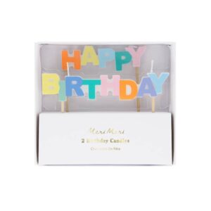 Meri Meri - Happy Birthday Candles - 284874
