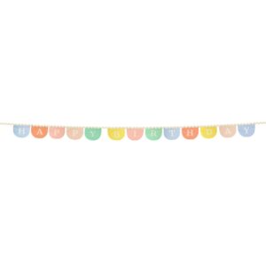 Meri Meri - Happy Birthday Fabric Garland - 274748
