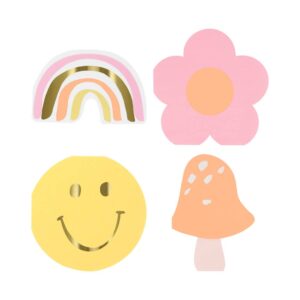 Meri Meri - Happy Icons Shaped Napkins - 275504