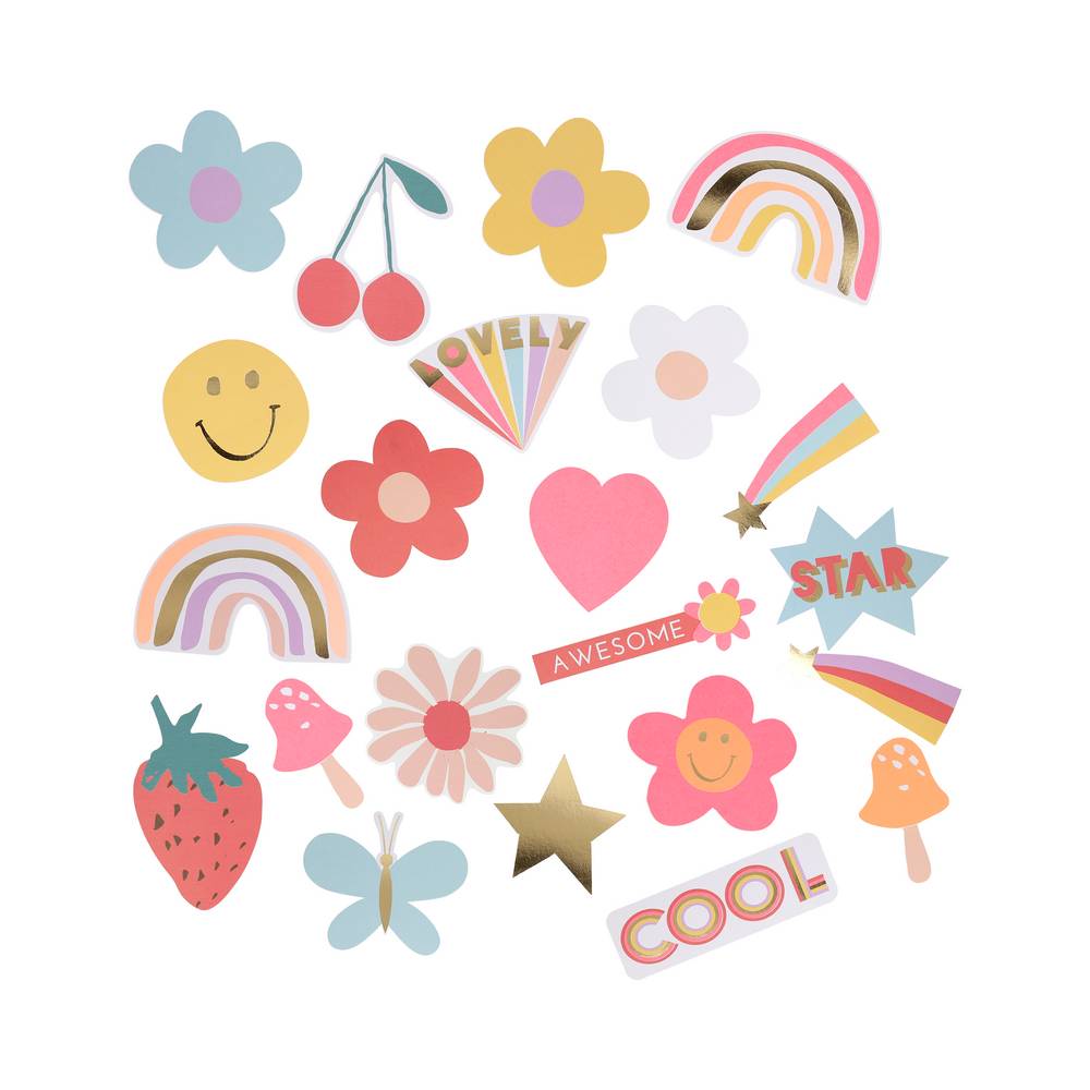 Meri Meri - Happy Icons Shaped Stickers - 287502