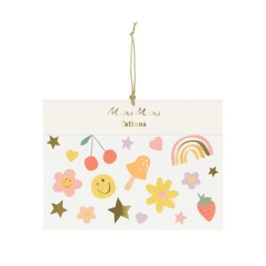 Meri Meri - Happy Icons Temporary Tattoos - 276575