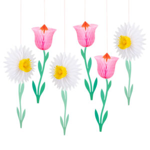Meri Meri - Honeycomb Flower Decorations - 298005