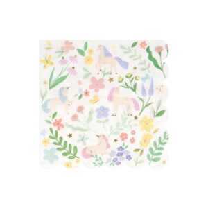 Meri Meri - Meadow Unicorns Large Napkins - 286305