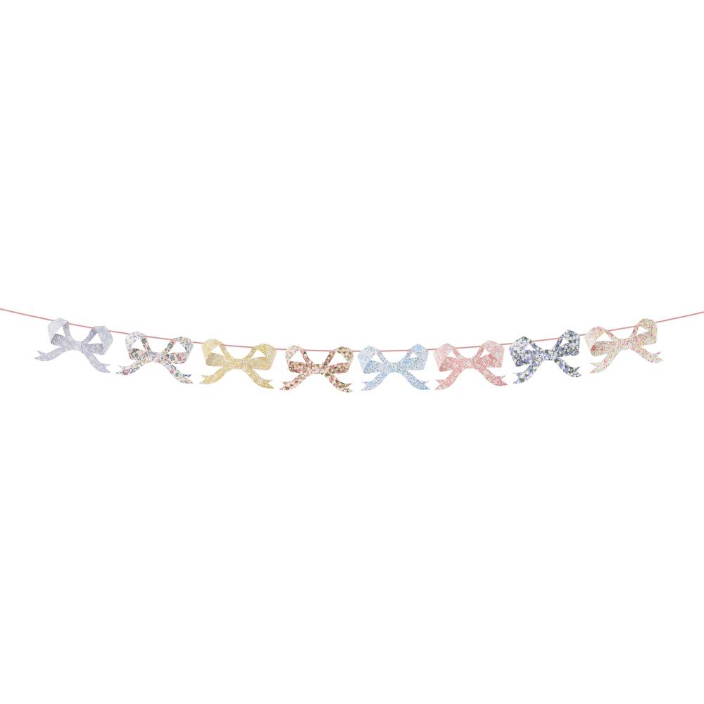 Meri Meri - Meri Meri x Liberty Bow Garland - 284181 Meri Meri - Meri Meri x Liberty Bow Garland - 284181