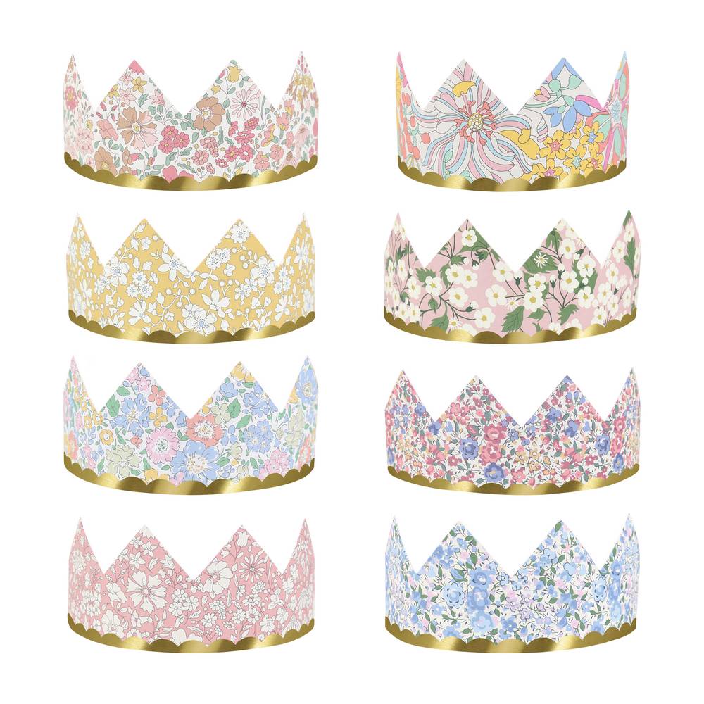 Meri Meri - Meri Meri x Liberty Party Crowns - 284199 Meri Meri - Meri Meri x Liberty Party Crowns - 284199