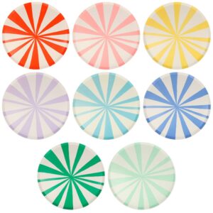 Meri Meri - Mixed Stripe Dinner Plates - 222255