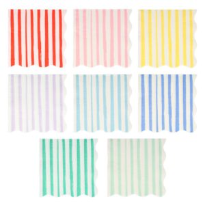 Meri Meri - Mixed Stripe Large Napkins - 222282