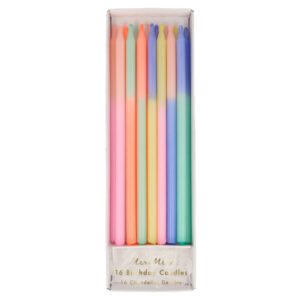Meri Meri - Multi Colour Block Candles - 215821