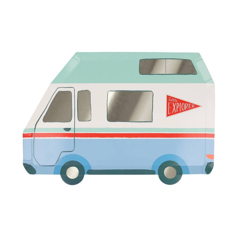Meri Meri - Outdoor Adventures Camper Van Plates - 286134