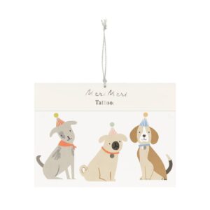 Meri Meri - Puppy Temporary Tattoos - 276773